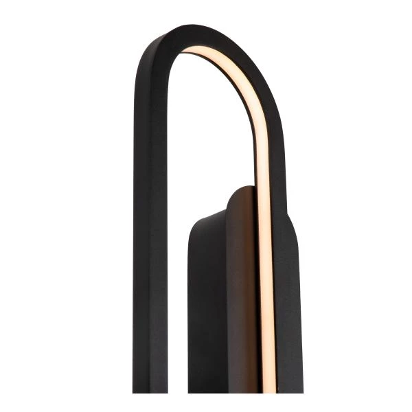 Lucide THELMA - Applique murale - LED Dim. - 1x24W 2700K - Noir - détail 2